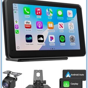 Wireless CarPlay & Android Auto Car Stereo - 7" HD